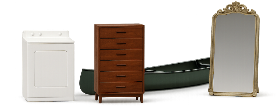 Bulky item donation pickup services